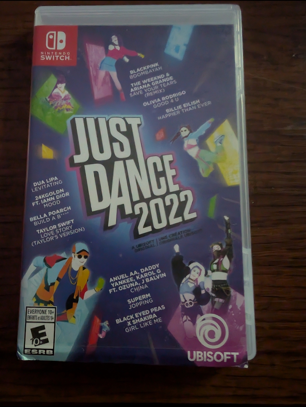Just Dance 2022 (Nintendo Switch) - Purple Cover